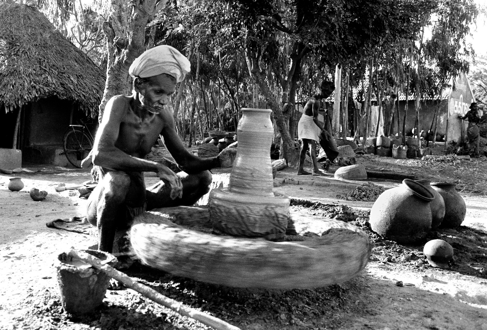 Töpferei in Kovalam