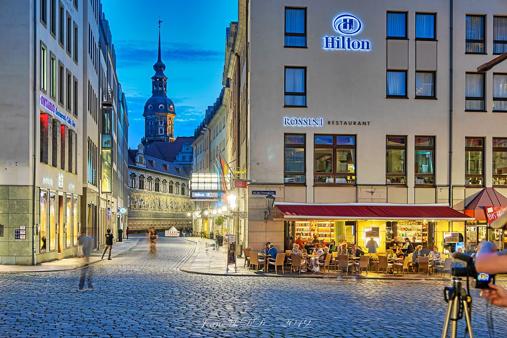 Töpfergasse, Fürstenzug und Hausmansturm