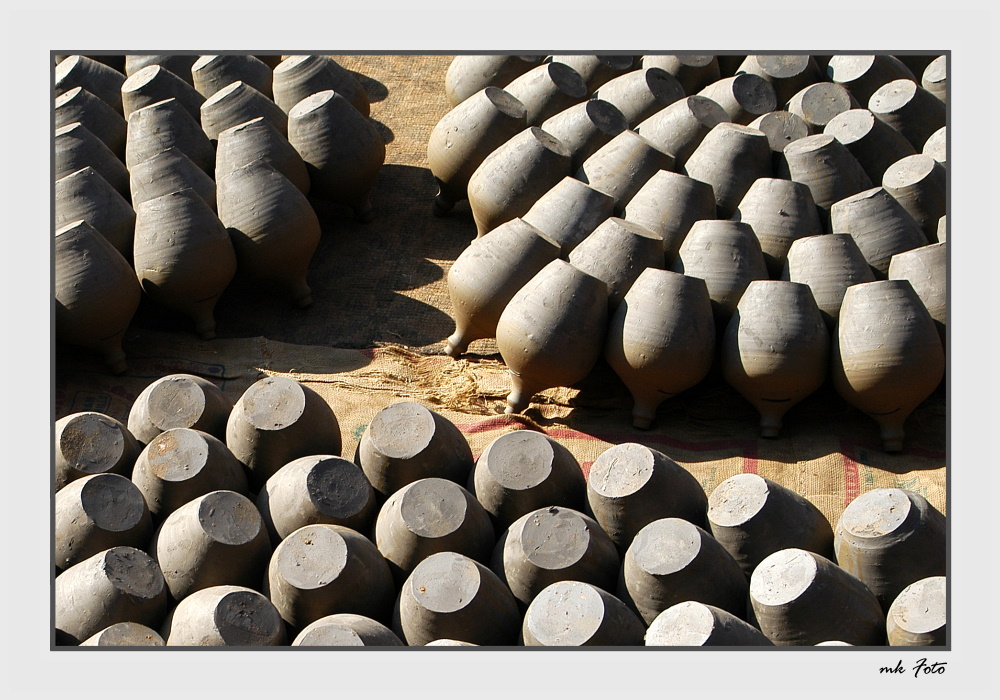 Töpfermarkt in Bhaktapur