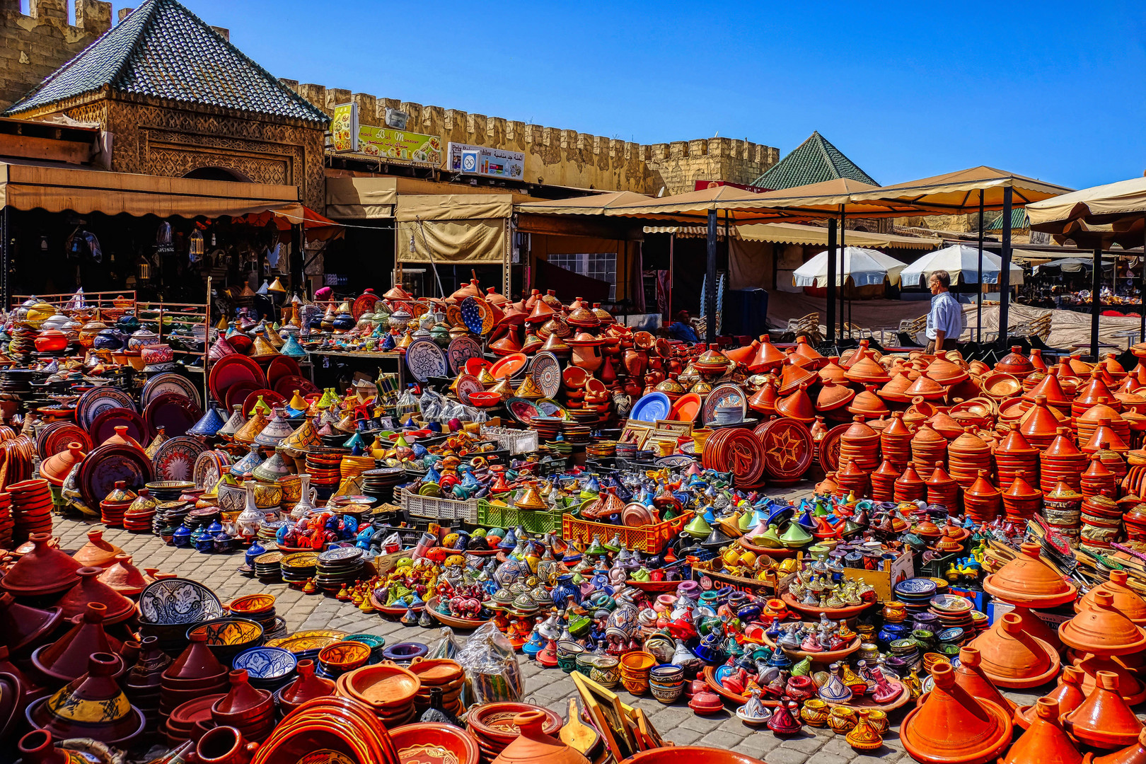 Töpfermarkt in Rabat