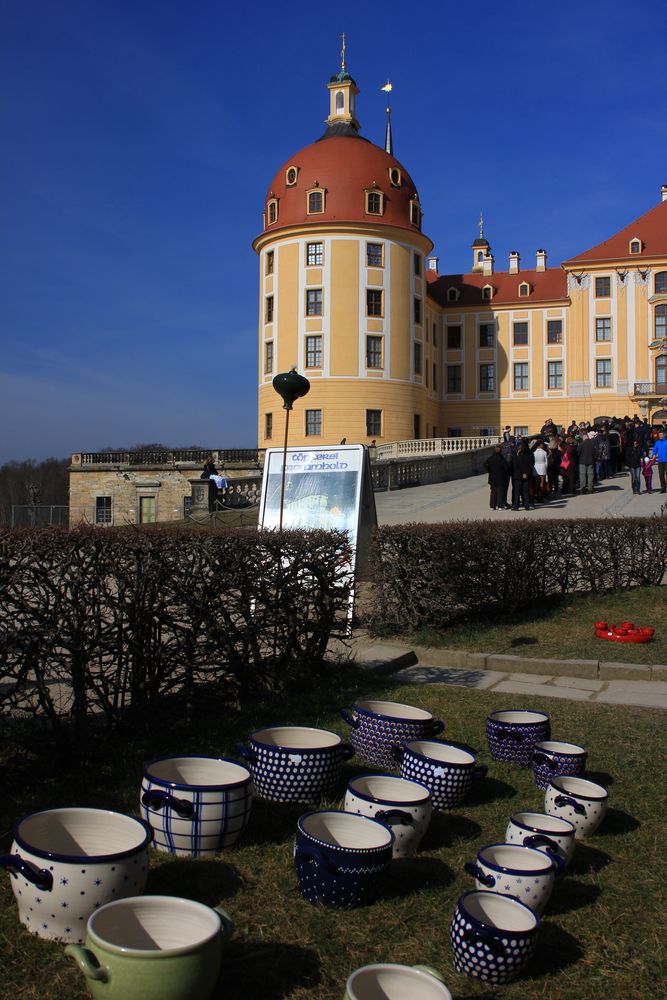 Töpferwaren am Schloss