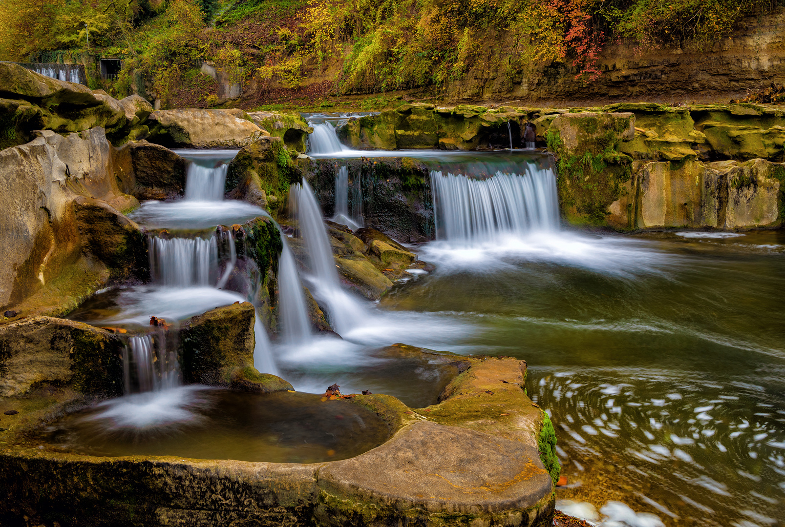 Töss Wasserfälle Winterthur.. Foto & Bild europe, schweiz