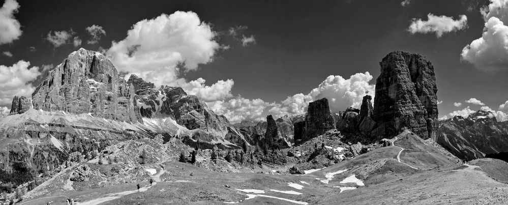 Tofana di Rozes und Cinque Torri