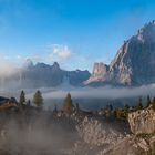 Tofana im herbstlichen Nebel