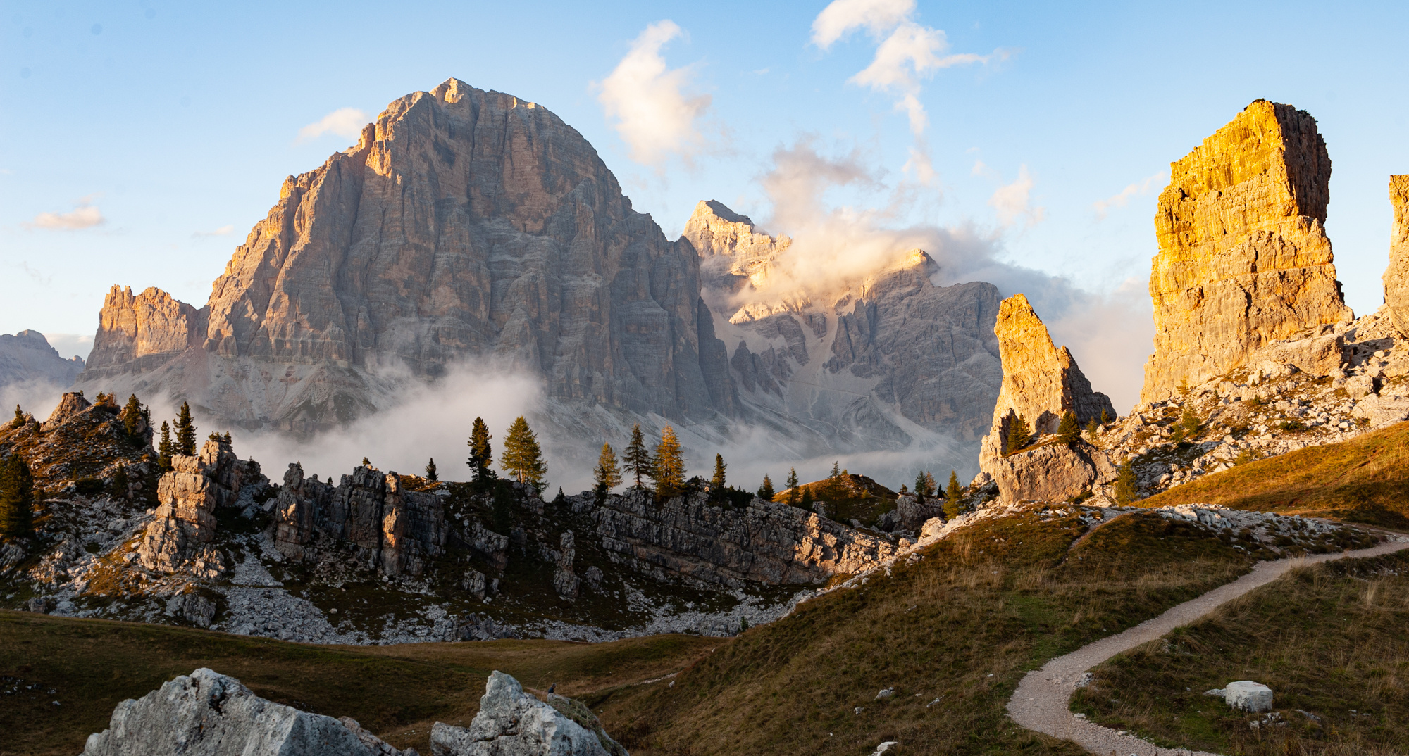 Tofana und Cinque Torri ...