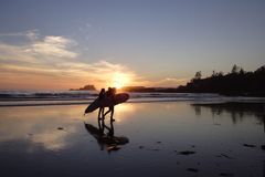 Tofino sunset - Long Beach