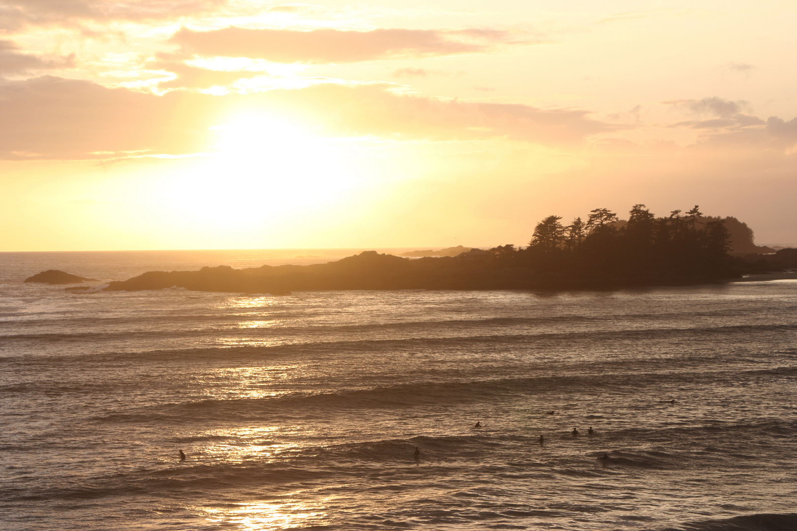 Tofino´s Long Beach im September