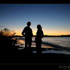 together at Tahunanui Beach