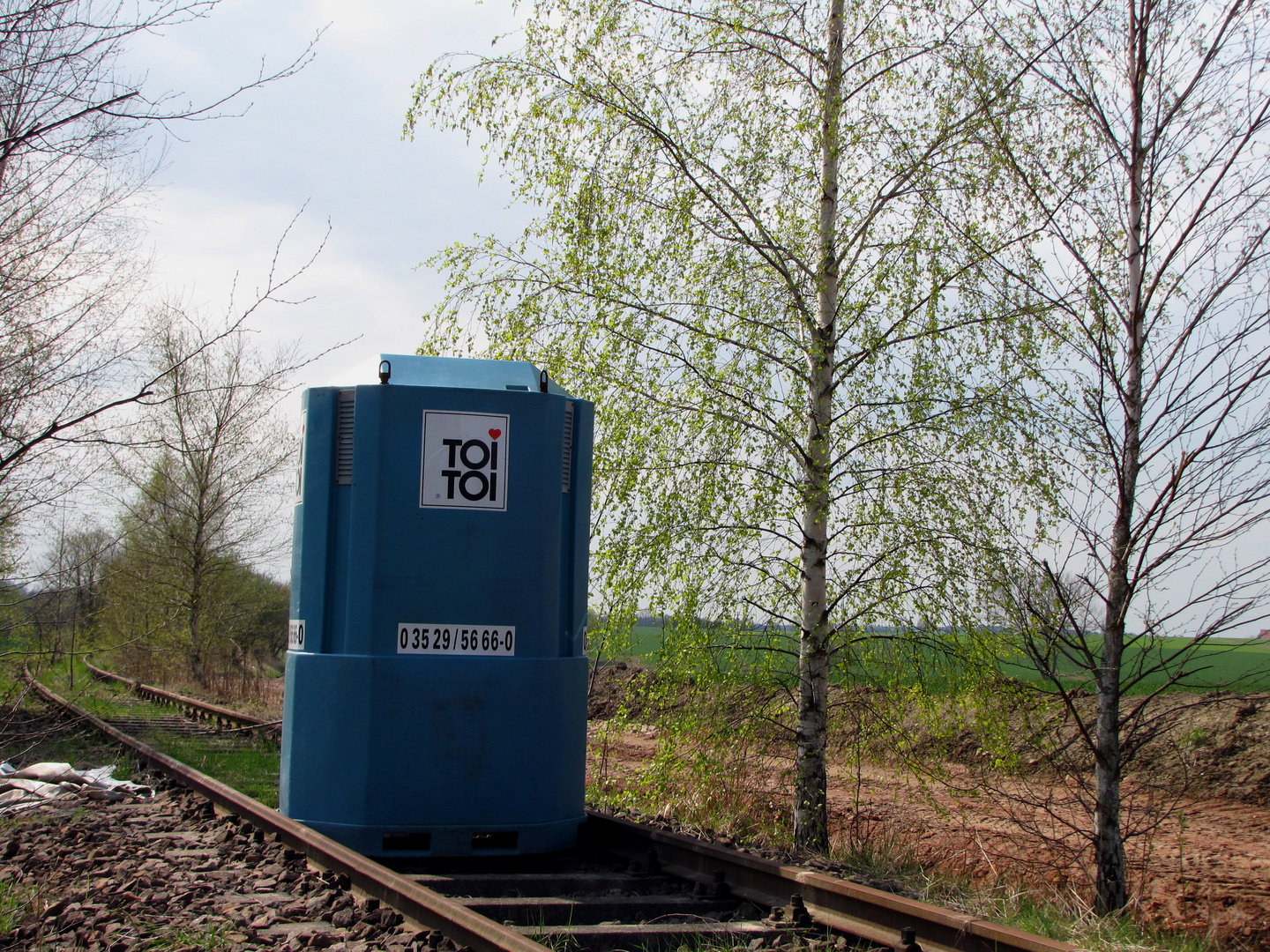 " Toi, Toi, Toi - die Bahn macht mobil"