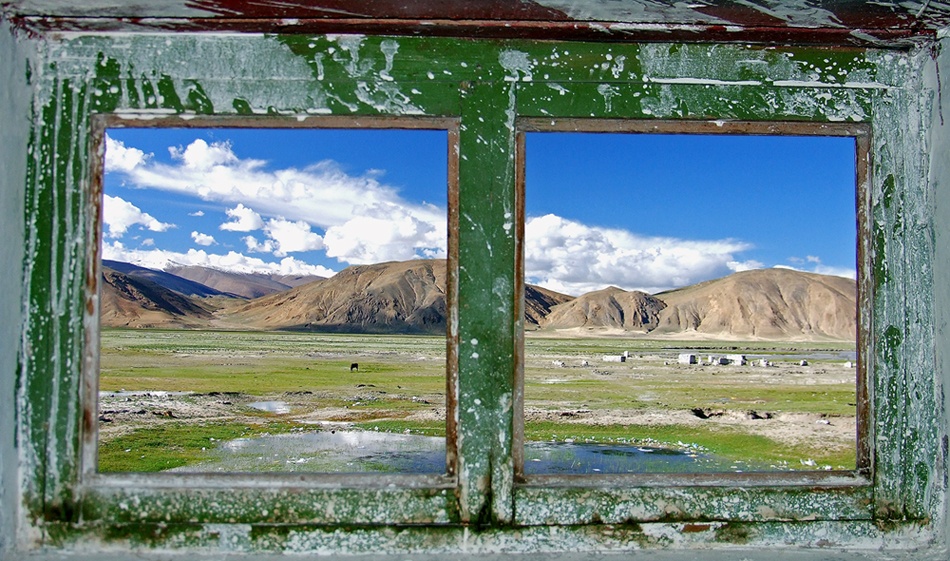 Toilet with a view...