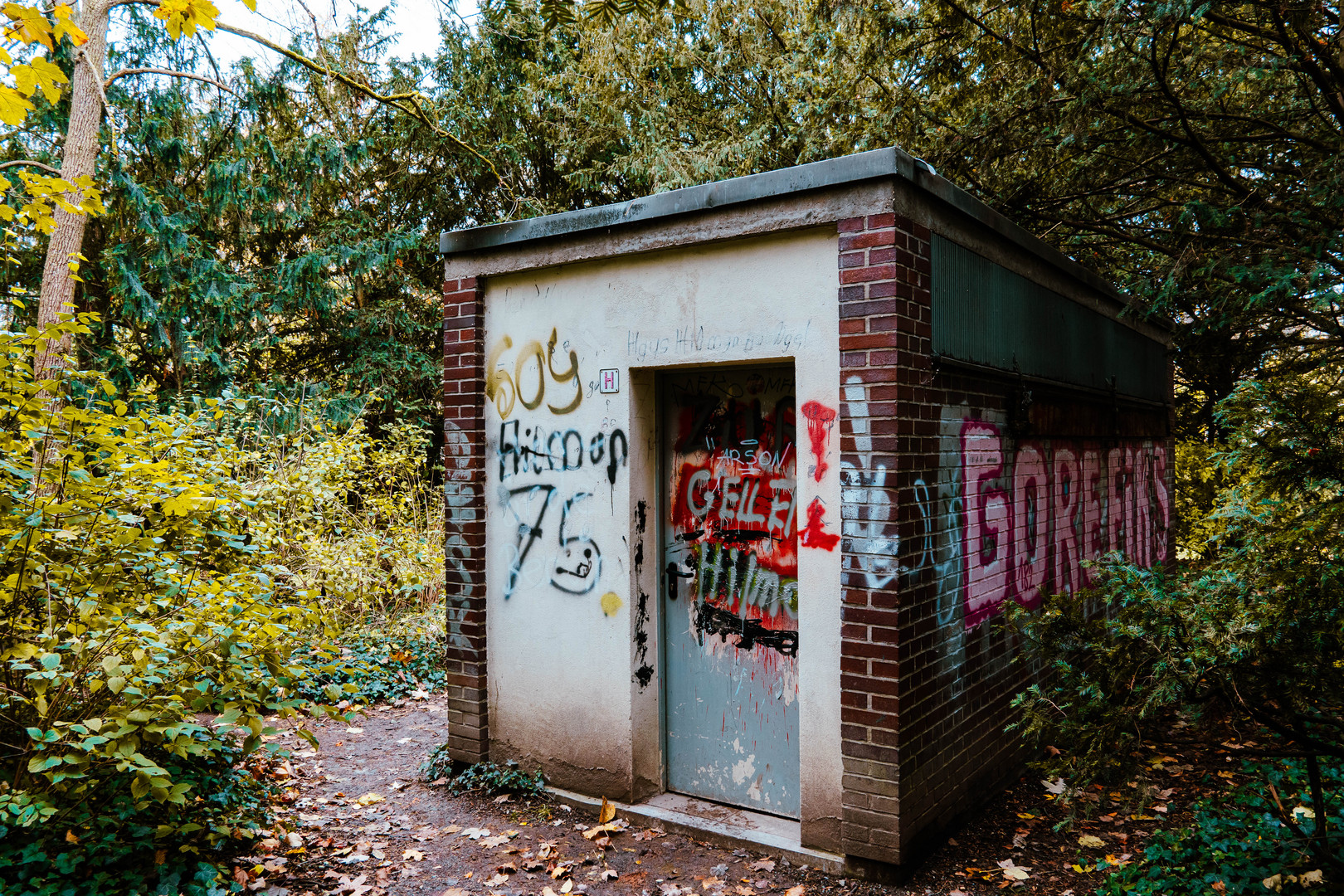 Toilette im Stadtpark