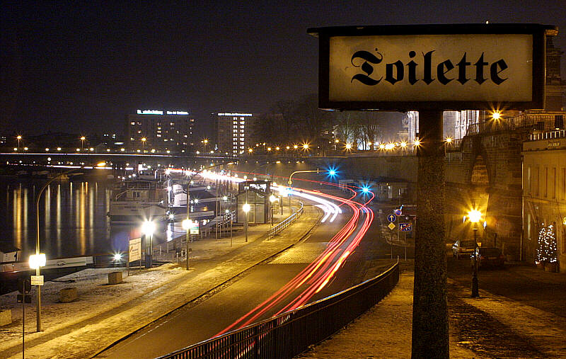 Toilette in Dresden