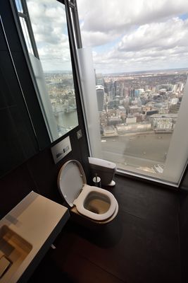 Toilette mit Aussicht