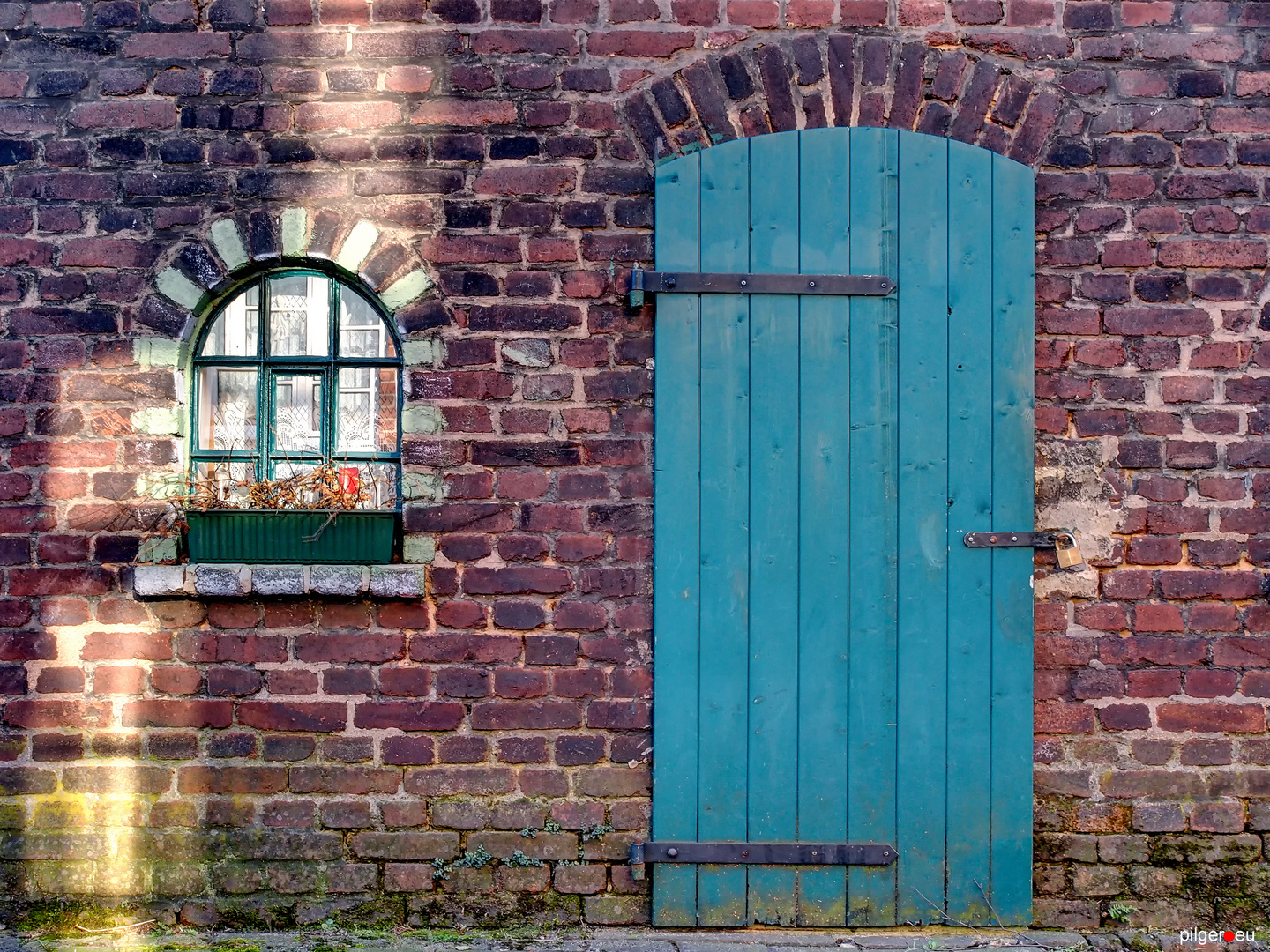 Toilettenstallschuppenhinterhofgebäude