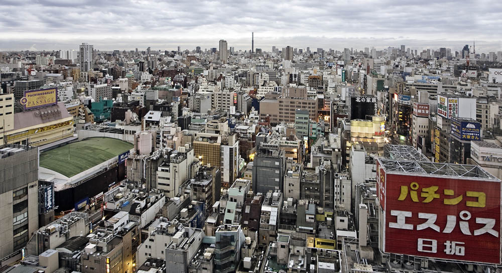 Tokio Japan in the morning