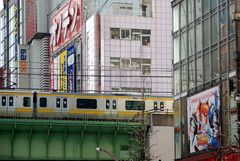 Tokyo - Akihabara with Yamanote line train