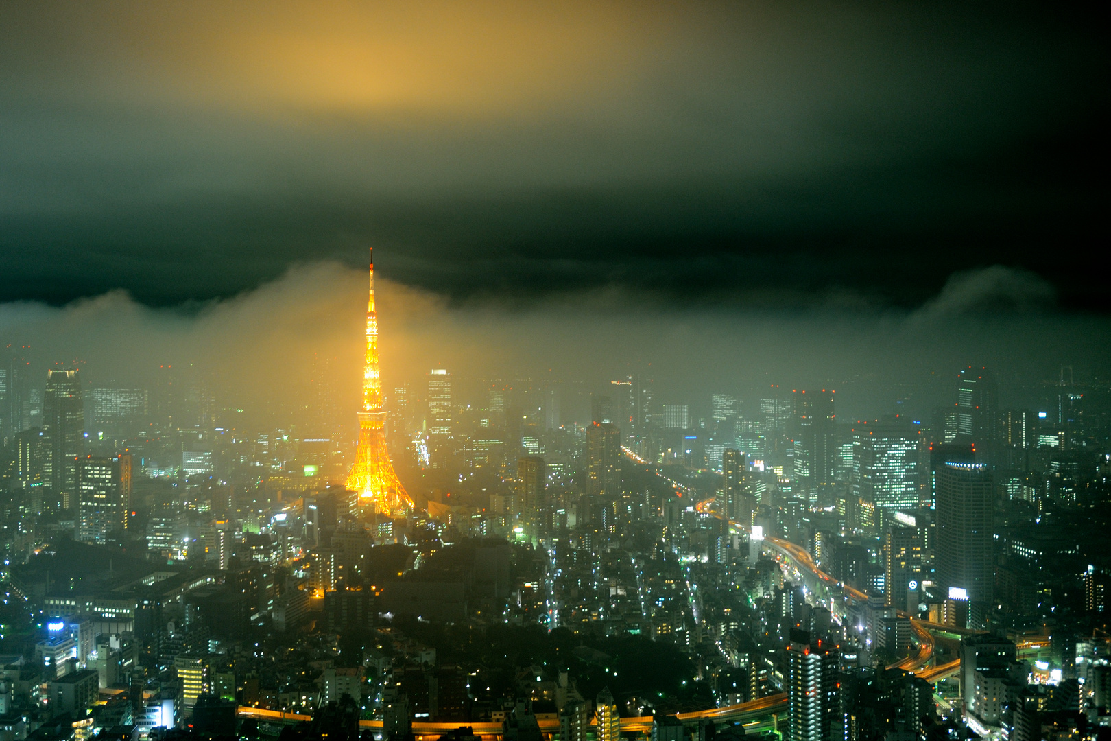 Tokyo at night