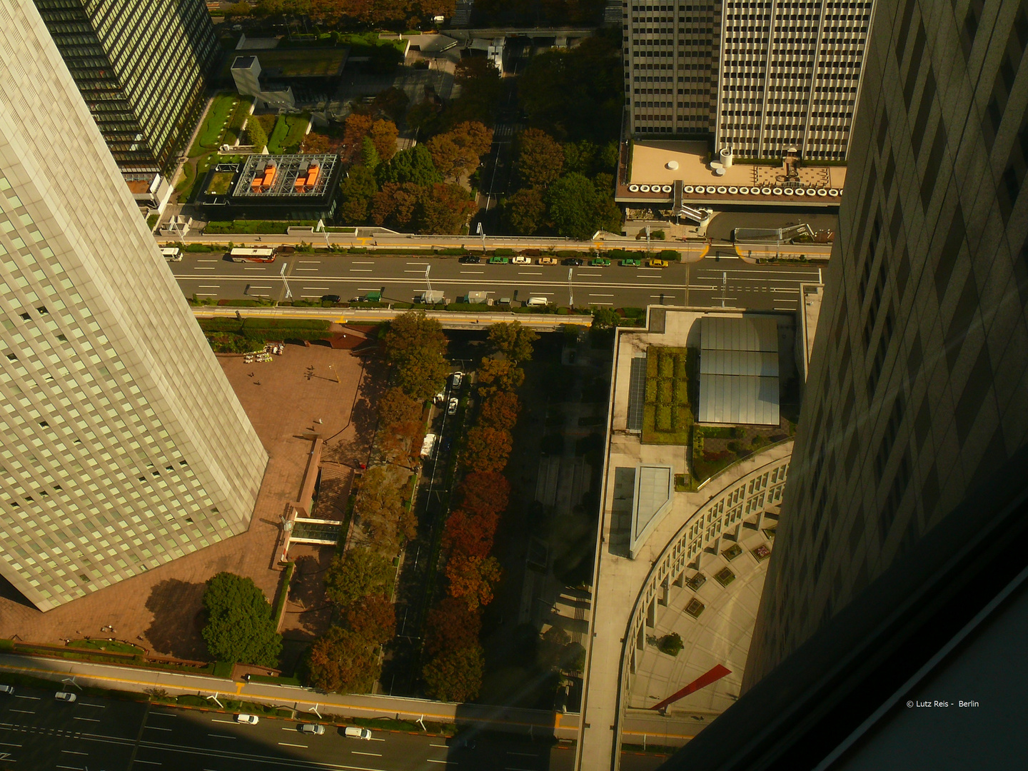 Tokyo aus der Vogelperspektive