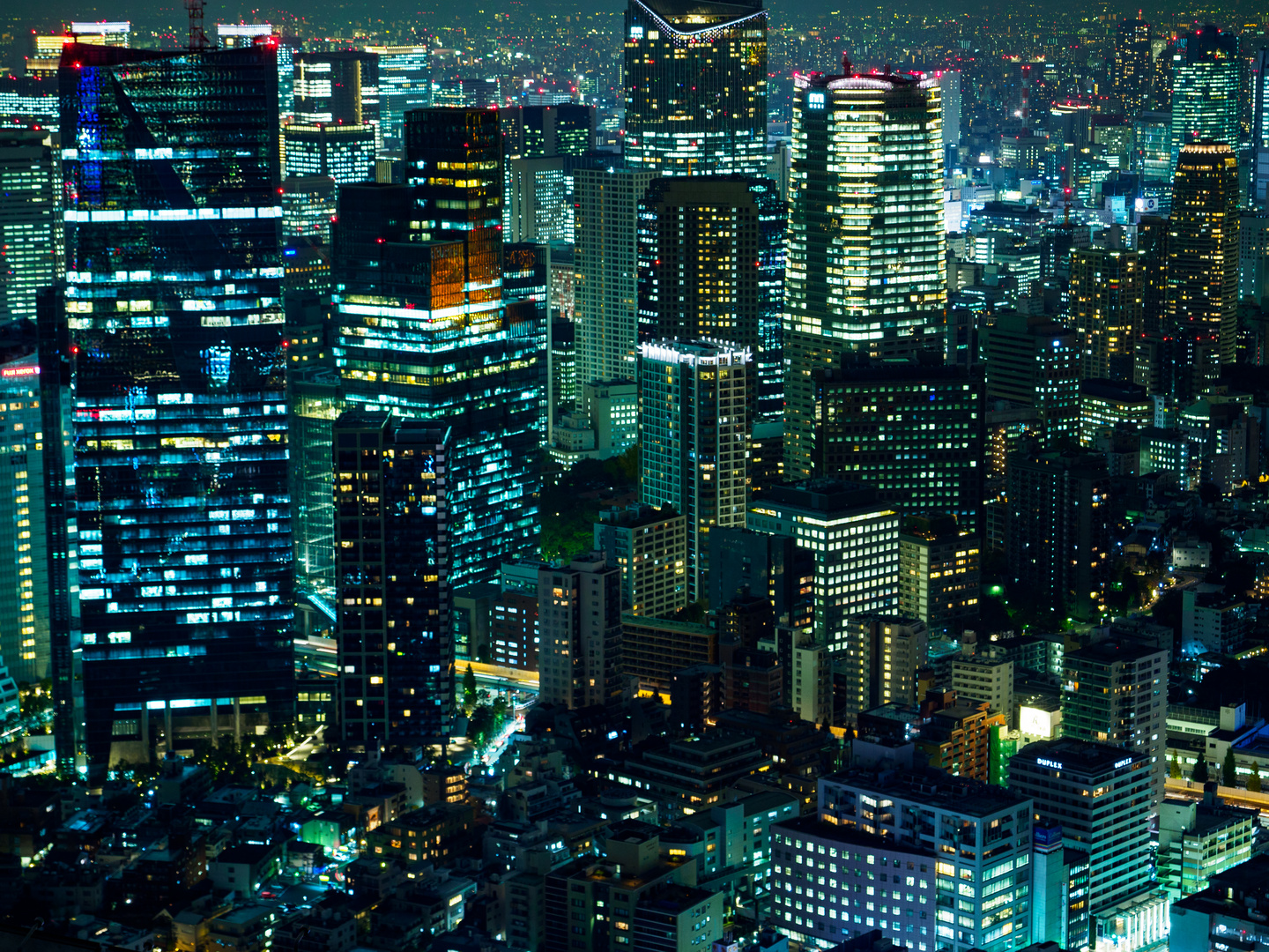 Tokyo bei Nacht