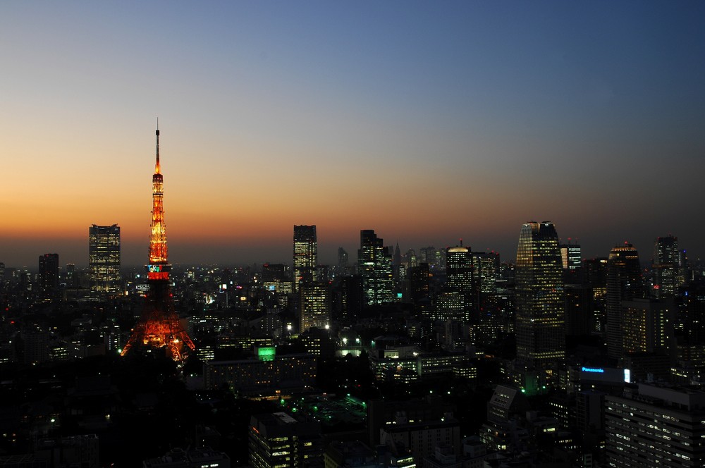 Tokyo bei Nacht