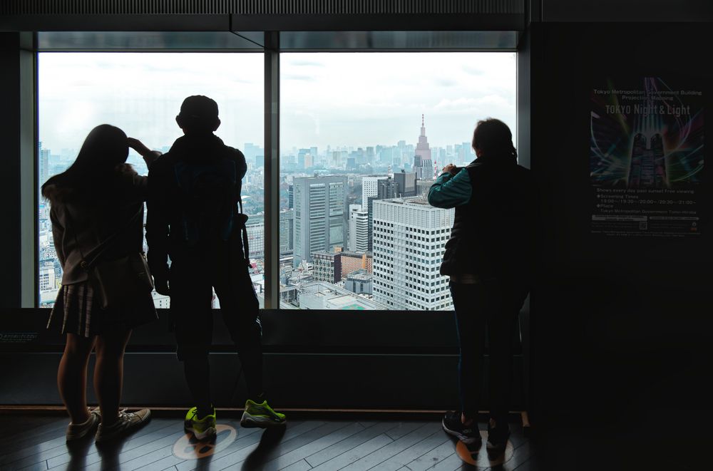 Tokyo - Blick vom Metropolitan Government Building