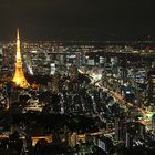 Tôkyô by night, view from Roppongi Hills