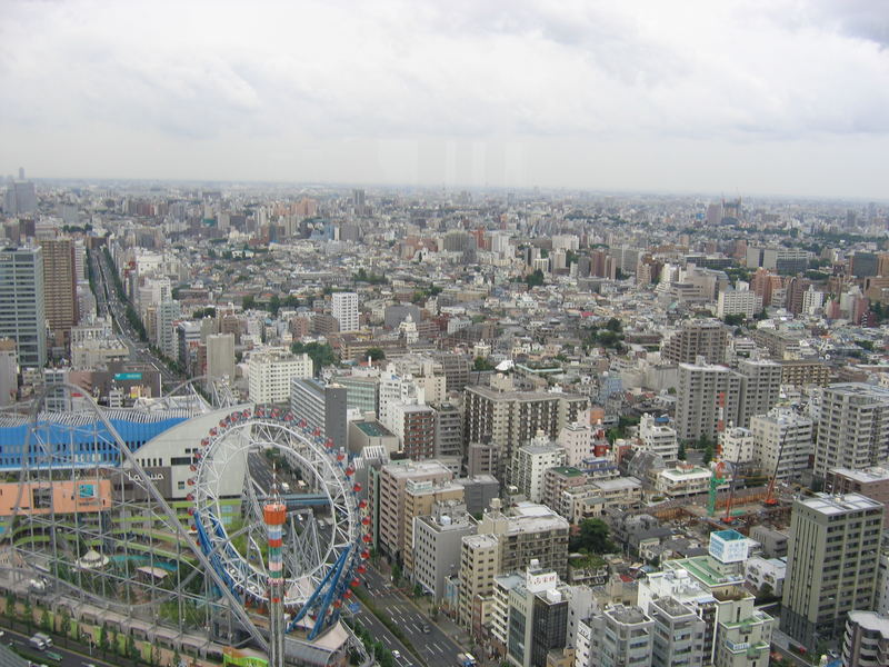 Tokyo mit Riesenrad