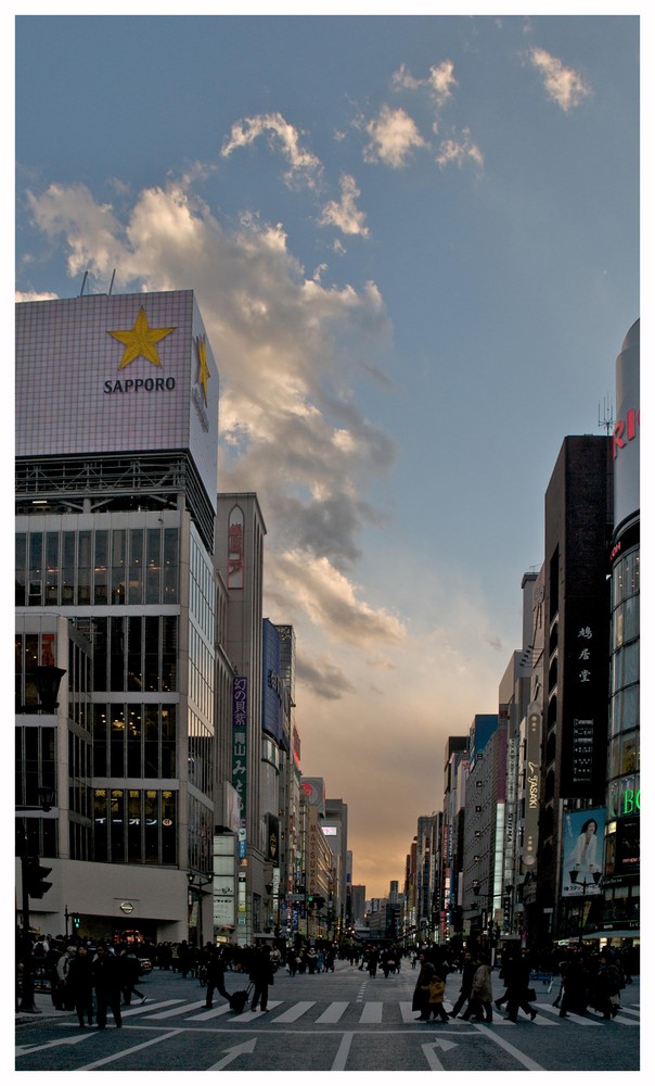 Tokyo - Samstag Abend auf der Ginza