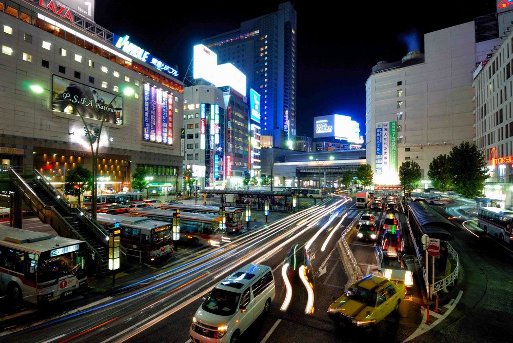 Tokyo-Shinjuku by night