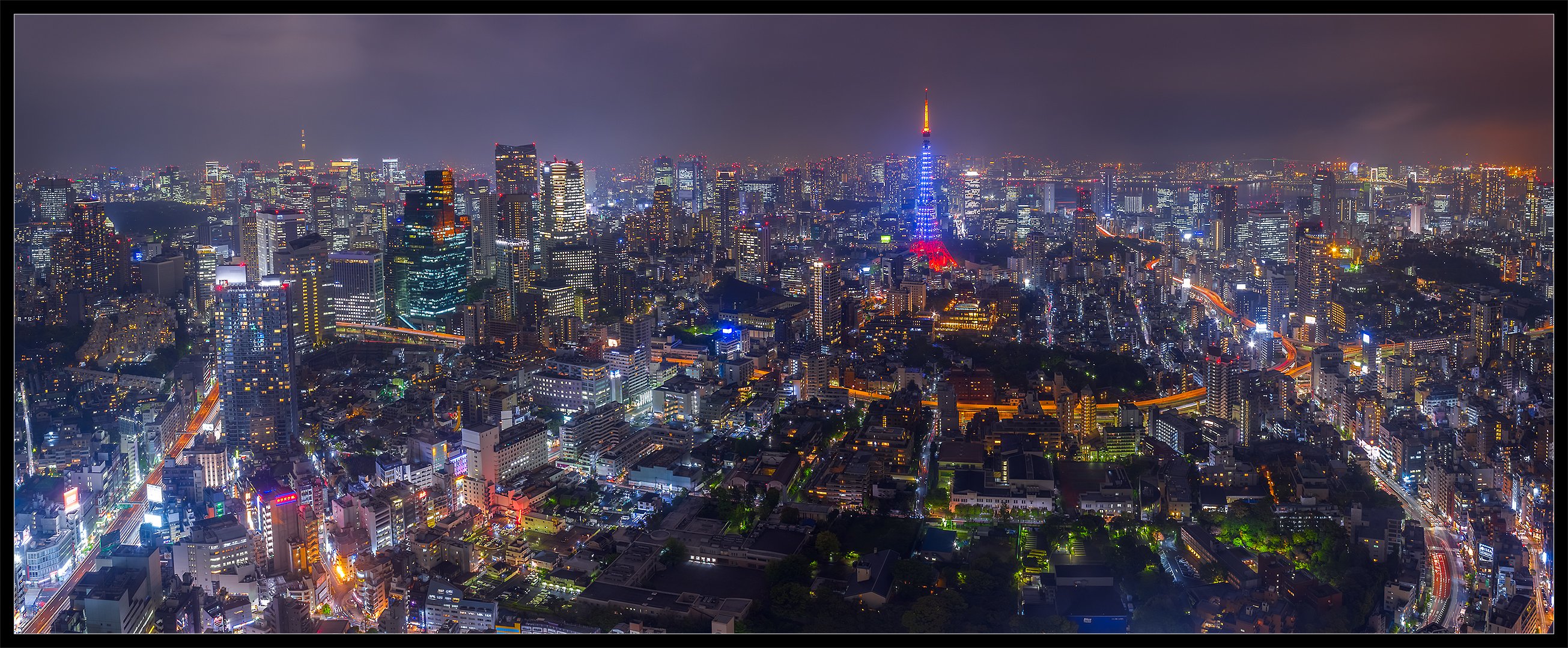 Tokyo Skyline Roppongi hills