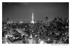 Tokyo Tower In The Night