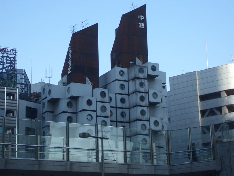 Tokyo´s Schlafcontainer