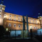 Toledo, anochece frente al Alcazar