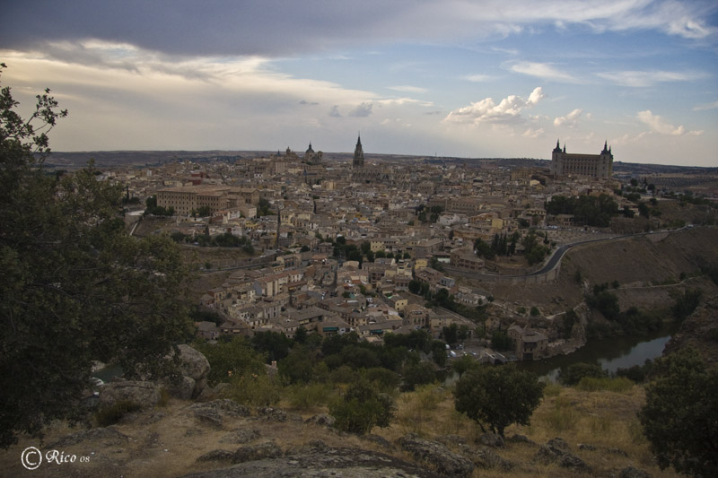 Toledo atardecer