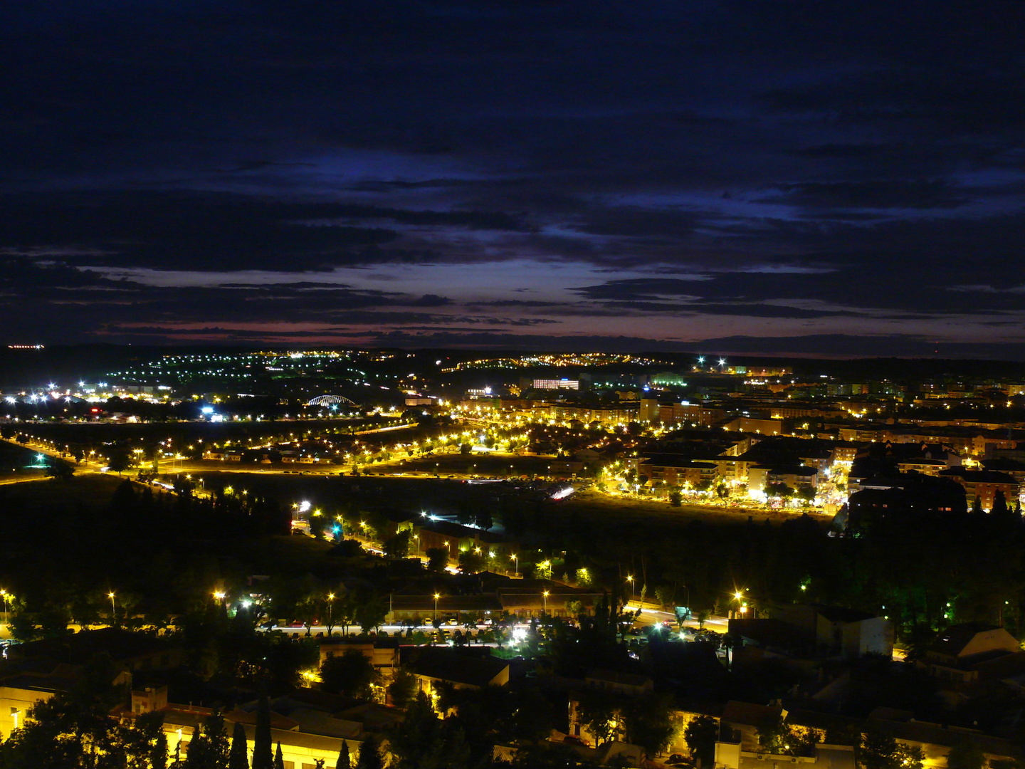 Toledo bei Nacht