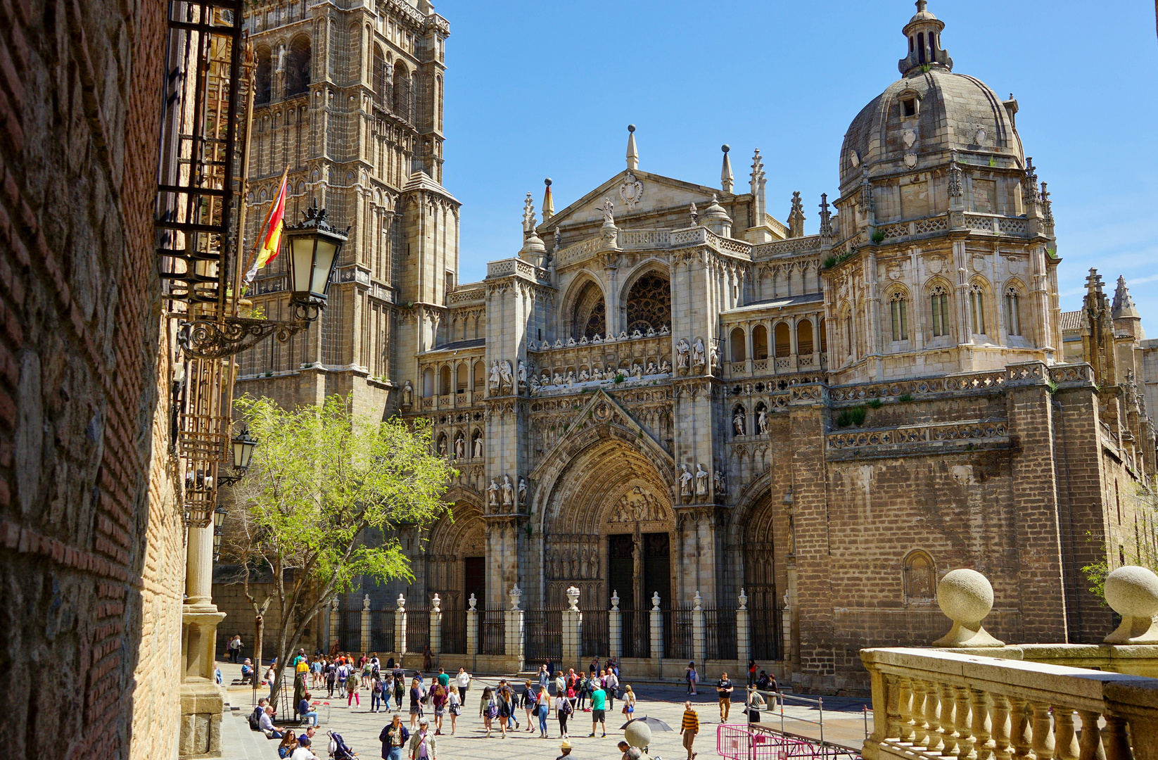 Toledo. Facciata della Cattedrale