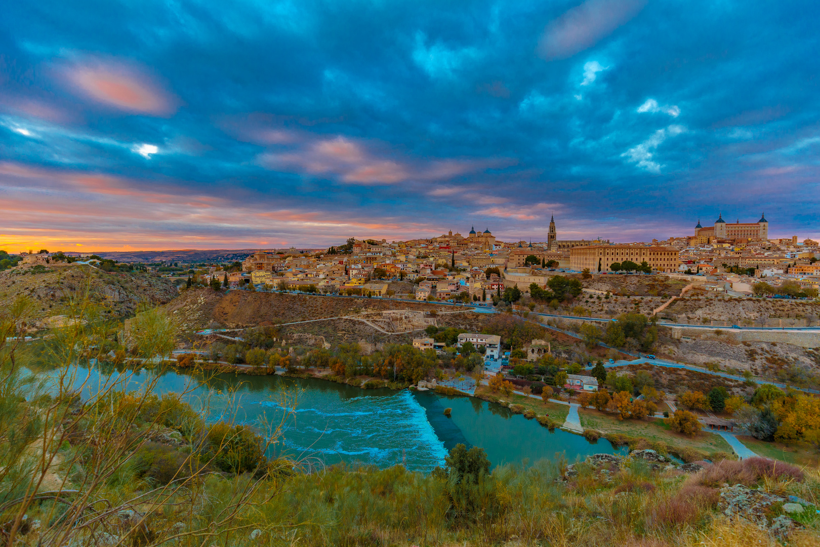 toledo sunset