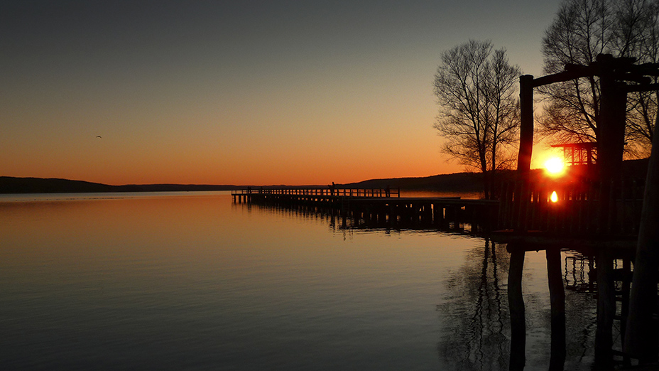 Tolensesee am Abend