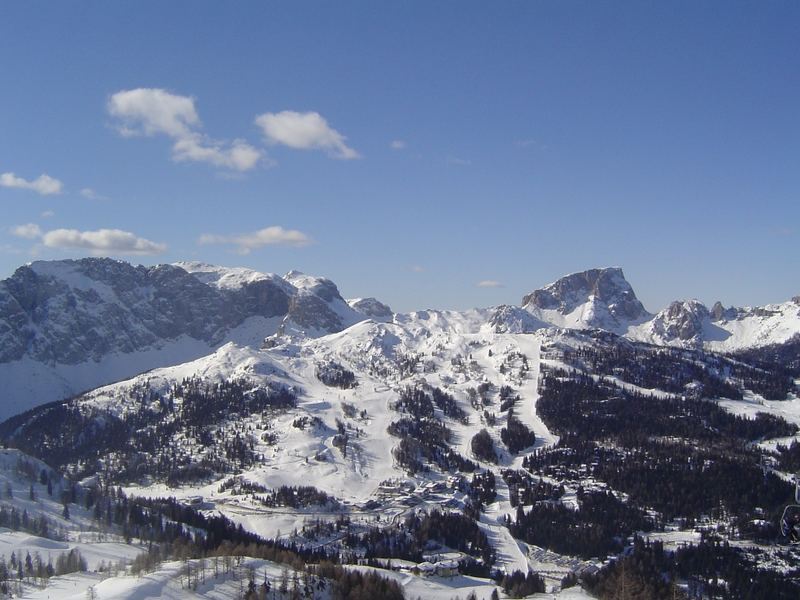 tolle Aussicht am Nassfeld