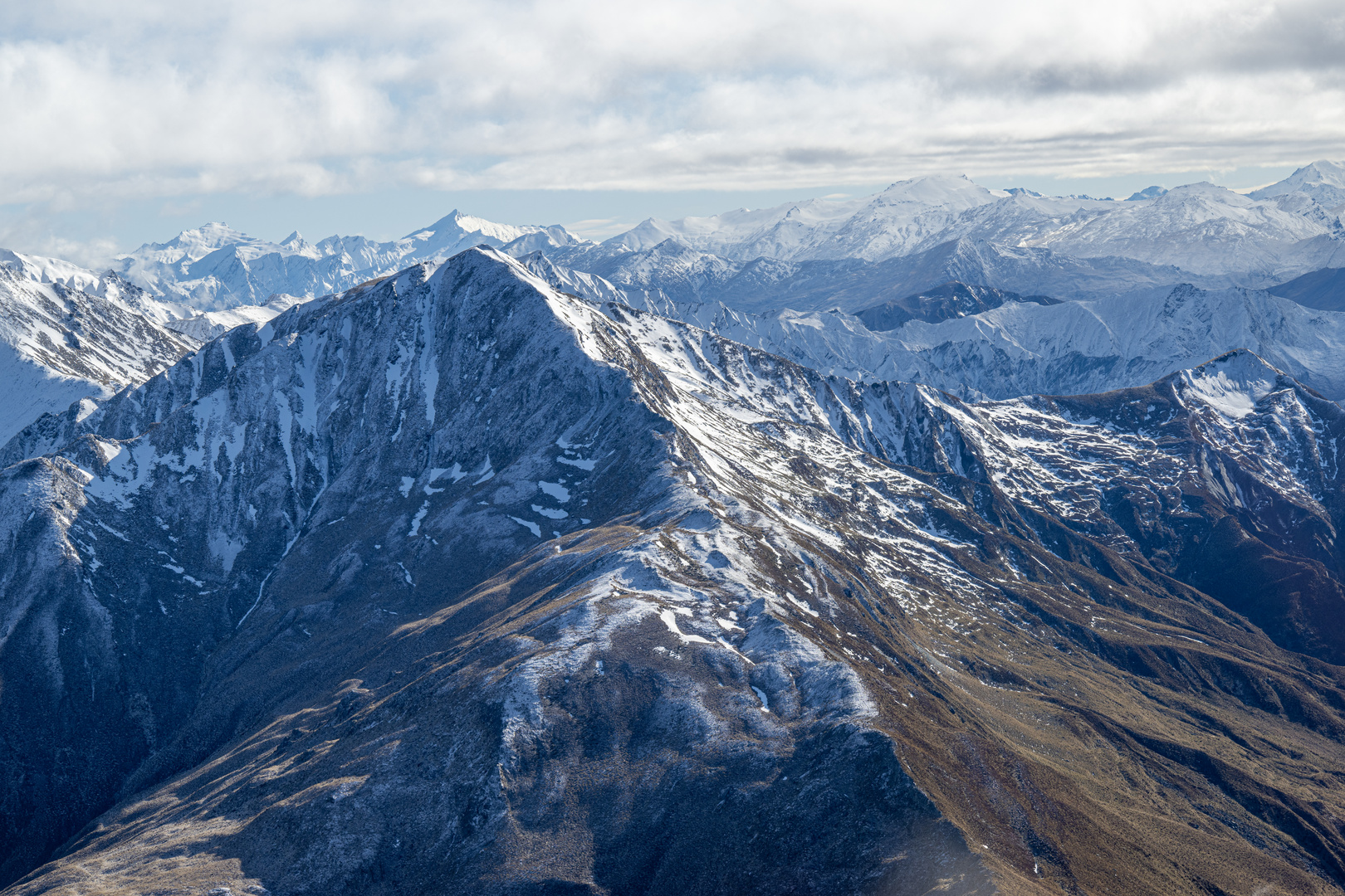 Tolle Aussichten auf die Neuseeländischen Alpen