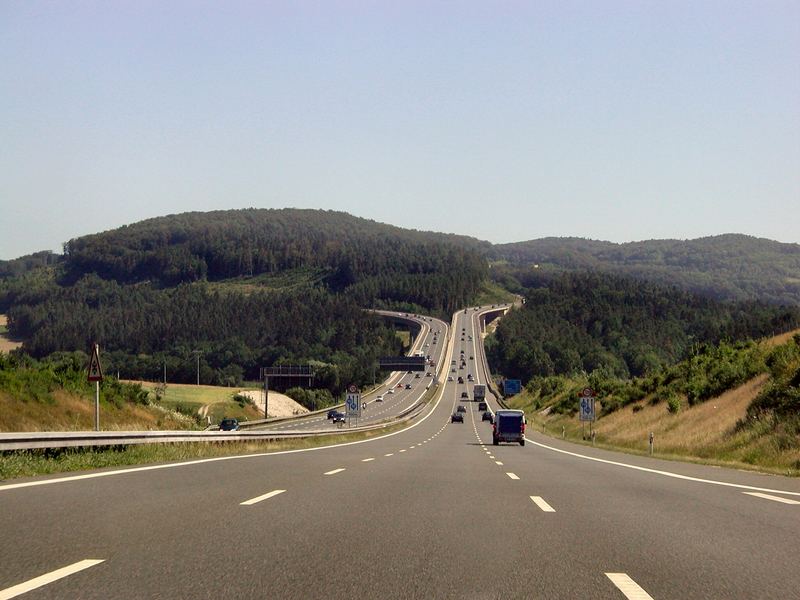 Tolle Autobahn A9 Nürnberg Richtung Bayreuth