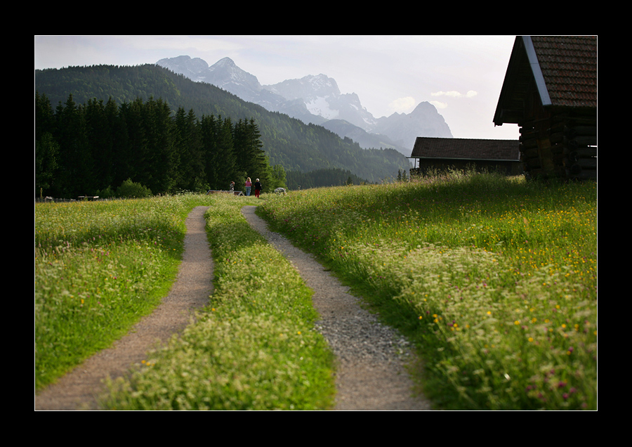 Tolle Berge bei Garmisch