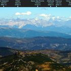 Tolle Fernsicht auf dem Mont Ventoux