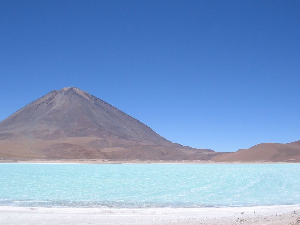 Tolle Lagunenfarben in der Atacama