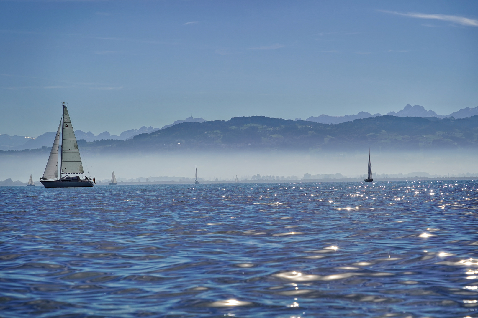 Tolle Lichtstimmung  am Bodensee 