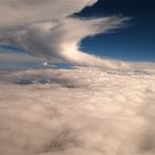 Tolle Simmung ueber den Wolken