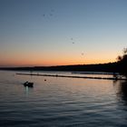 Tollensesee Neubrandenburg Sonnenuntergang