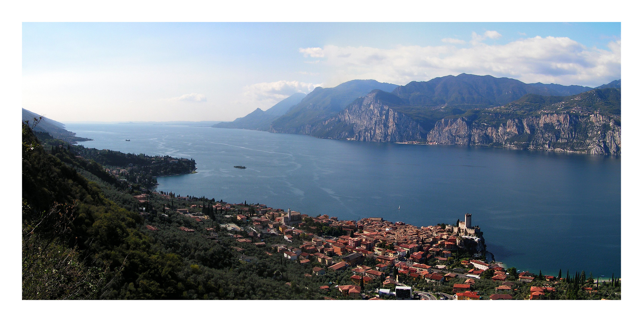 Toller Ausblick auf den "Lago di Garda"