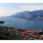 Toller Ausblick auf den "Lago di Garda"