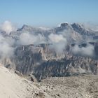 Toller Berg mit Wolken